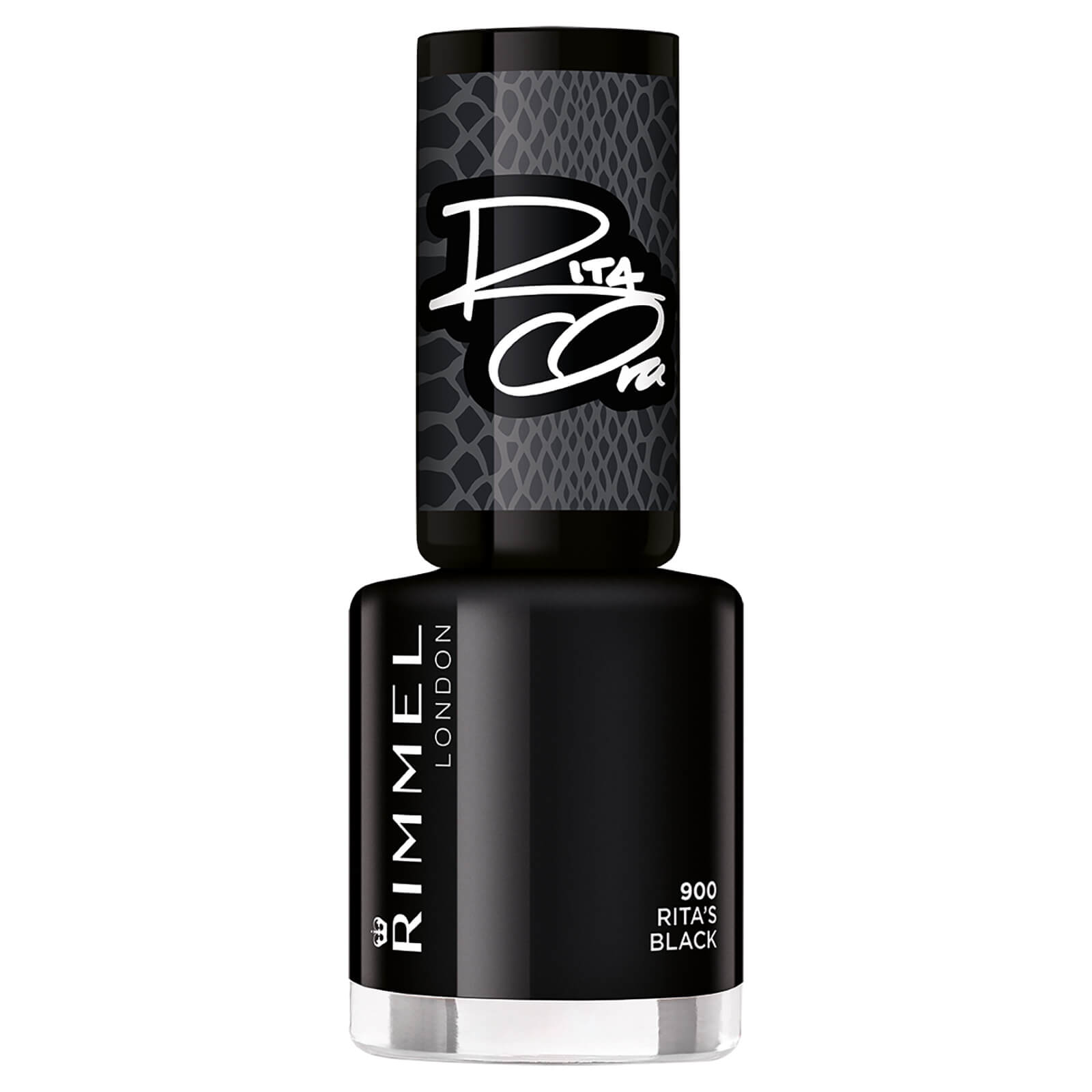 Rimmel 60 Seconds Nail Polish 900 Ritas Black