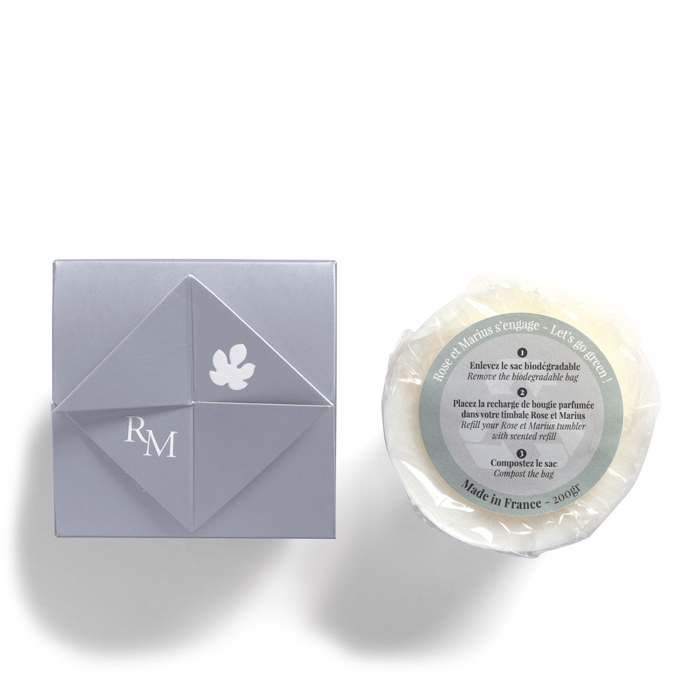 SCENTED CANDLE - SCENTED CANDLE REFILL UNE FLÂNERIE SOUS L'ORATOIRE