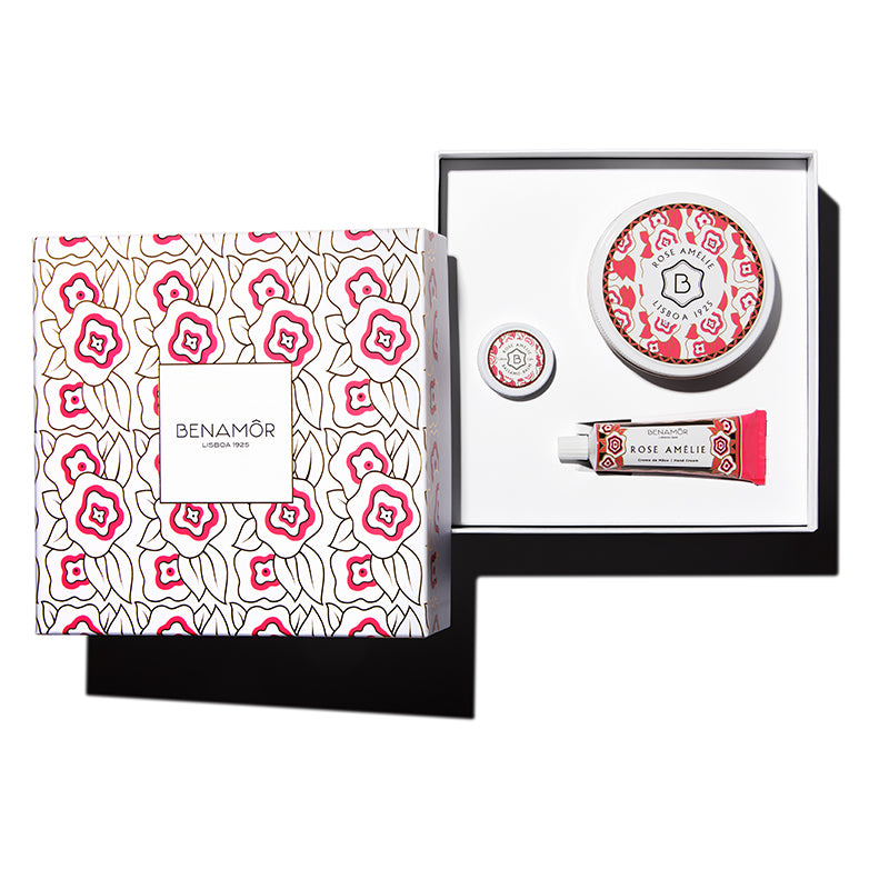 Gift Pack Rose Amélie (Body Butter+ Hand Cream 30ml + Lip Ba