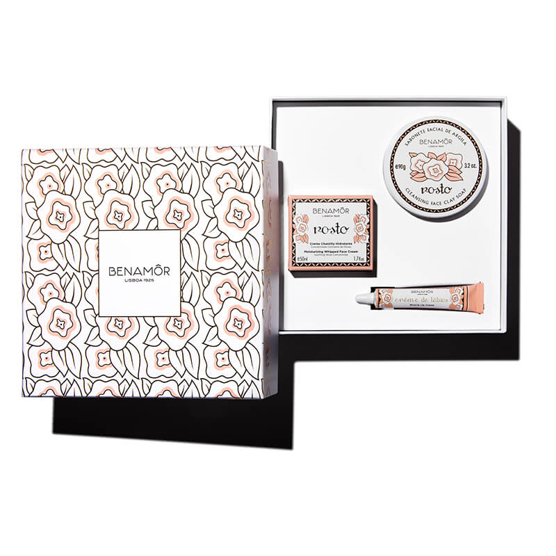 Gift pack Whipped Face Cream 50ml + Clay Soap 90g + Lip Crea