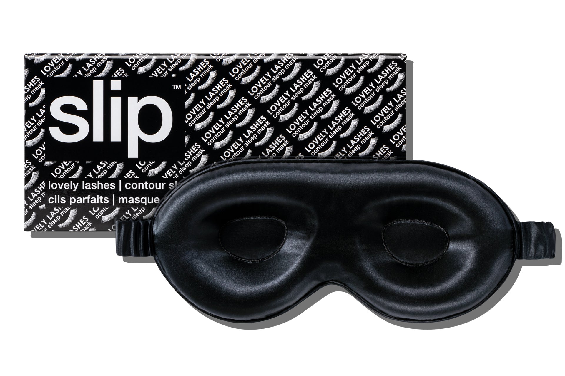 Black Contour Sleep Mask