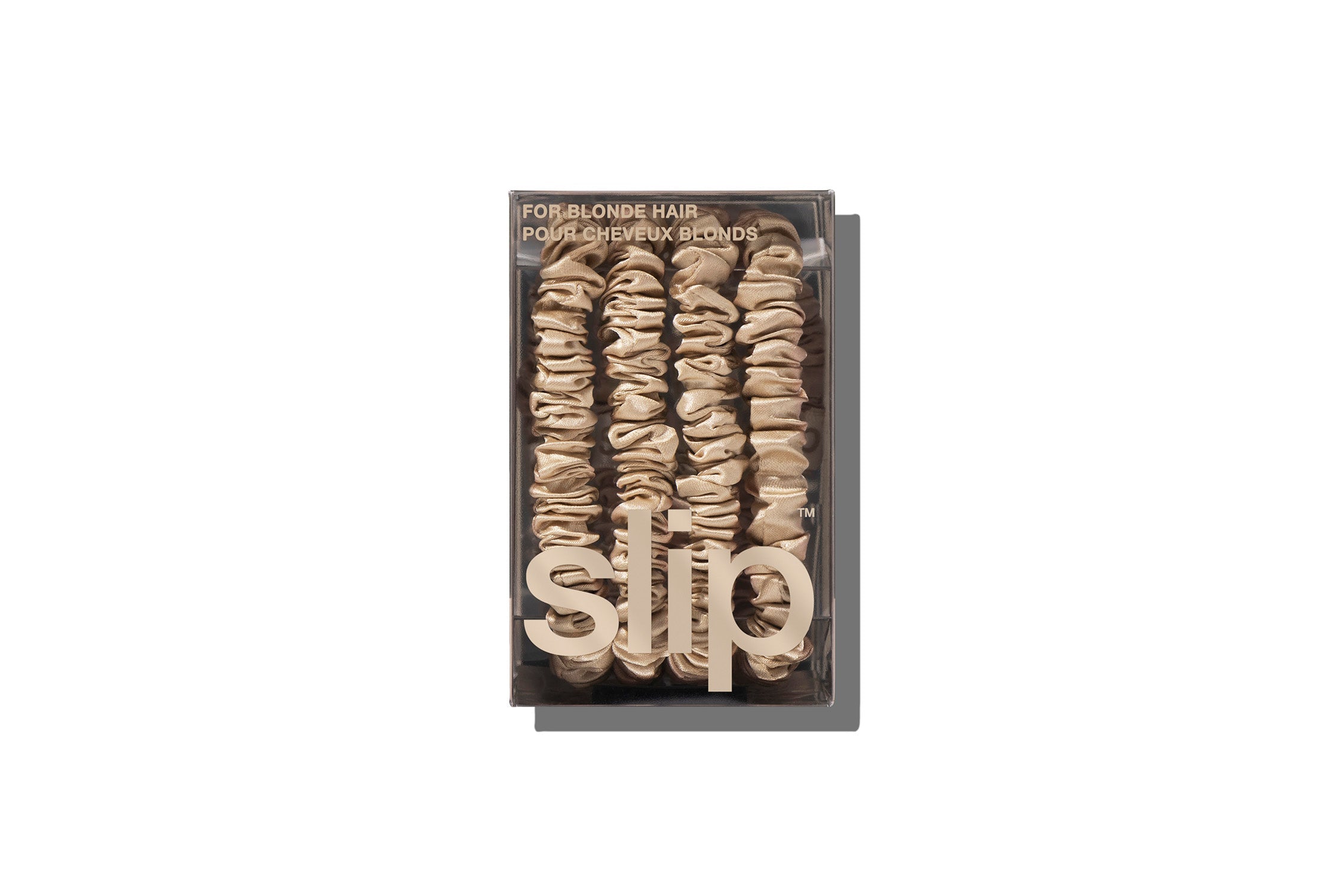 BACK TO BASICS BLONDE SKINNY SCRUNCHIES