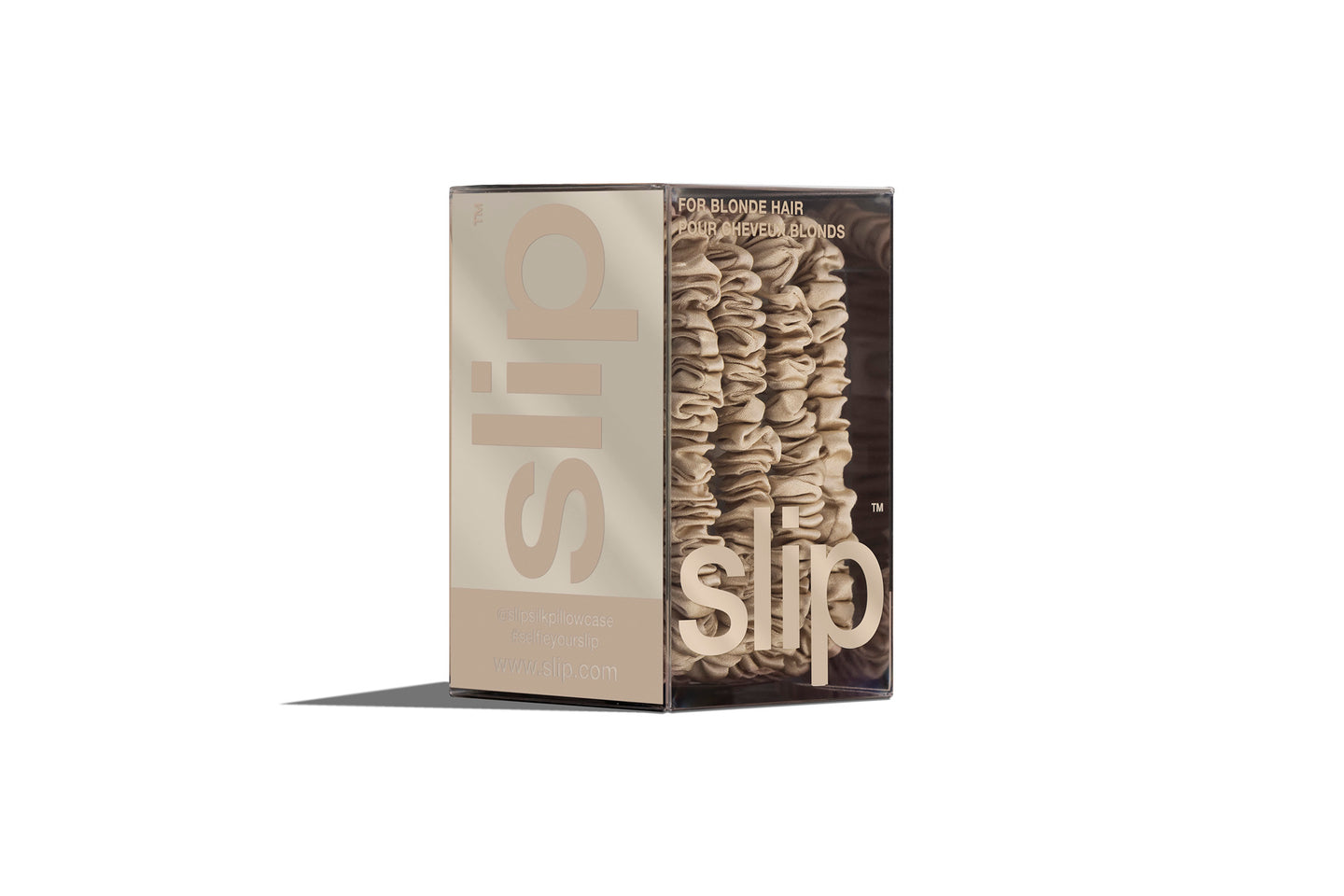 BACK TO BASICS BLONDE SKINNY SCRUNCHIES