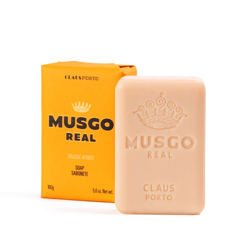 MUSGO REAL SOAP ORANGE AMBER 160G