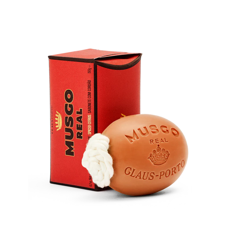 MUSGO REAL SOAP ON A ROPE SPICED CITRUS 190G