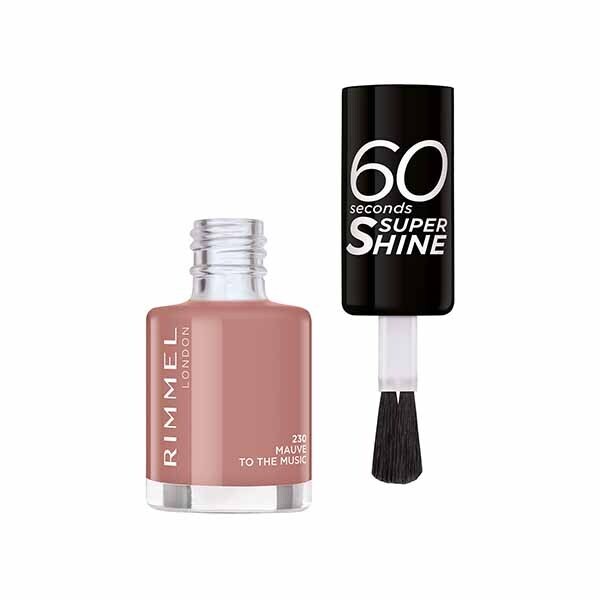 60 SECONDS NAIL POLISH - 230 MAUVE TO THE MUSIC