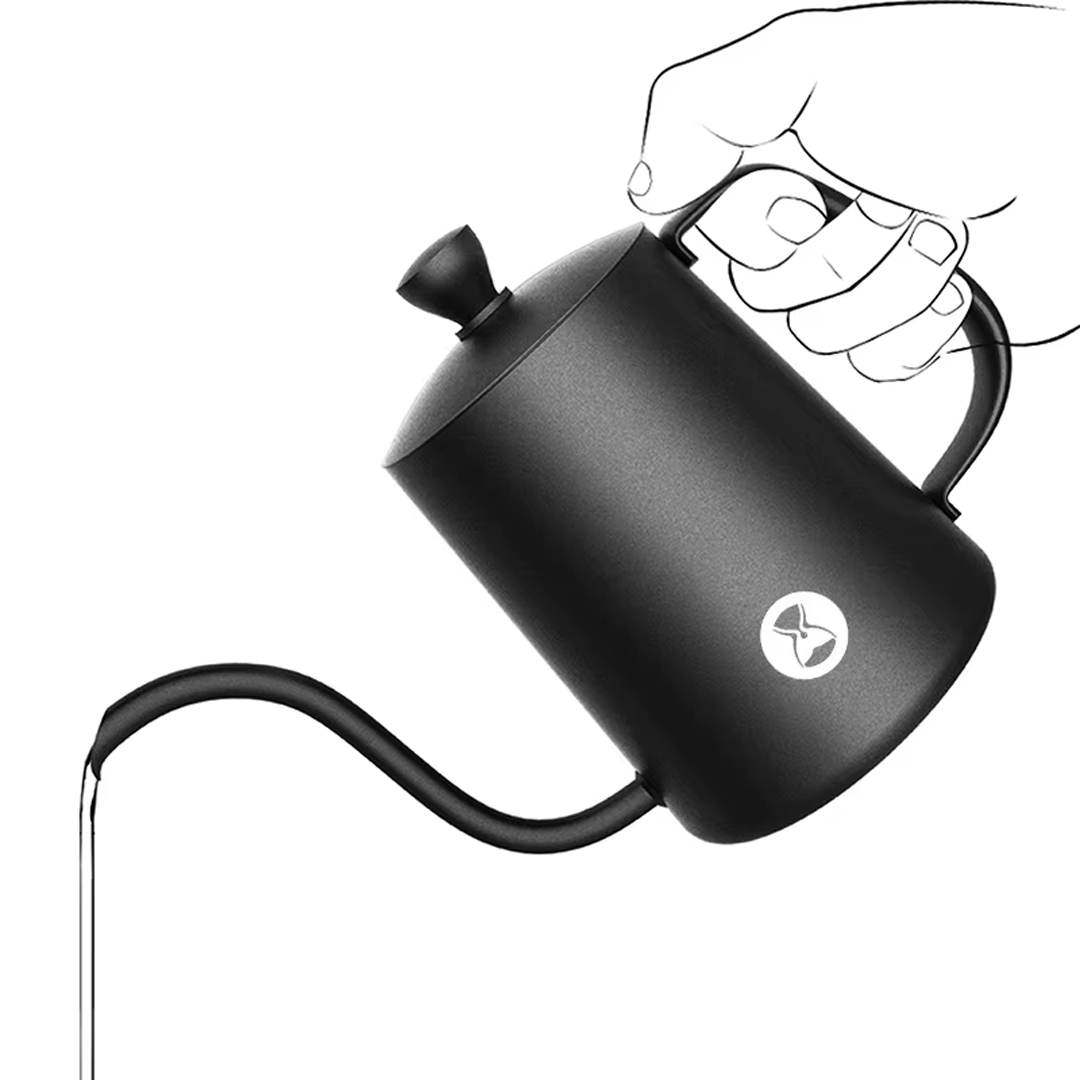 FISH 03 KETTLE 300 ML BLACK