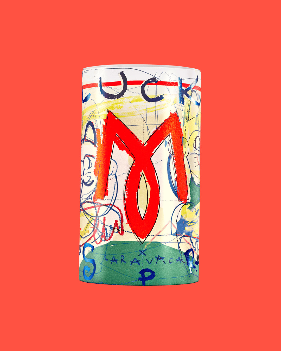 Lucky Spray collector's case with original Miguel Caravaca artwork